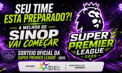 Competição começa a ganhar forma com sorteio dos grupos nesta segunda-feira (10)